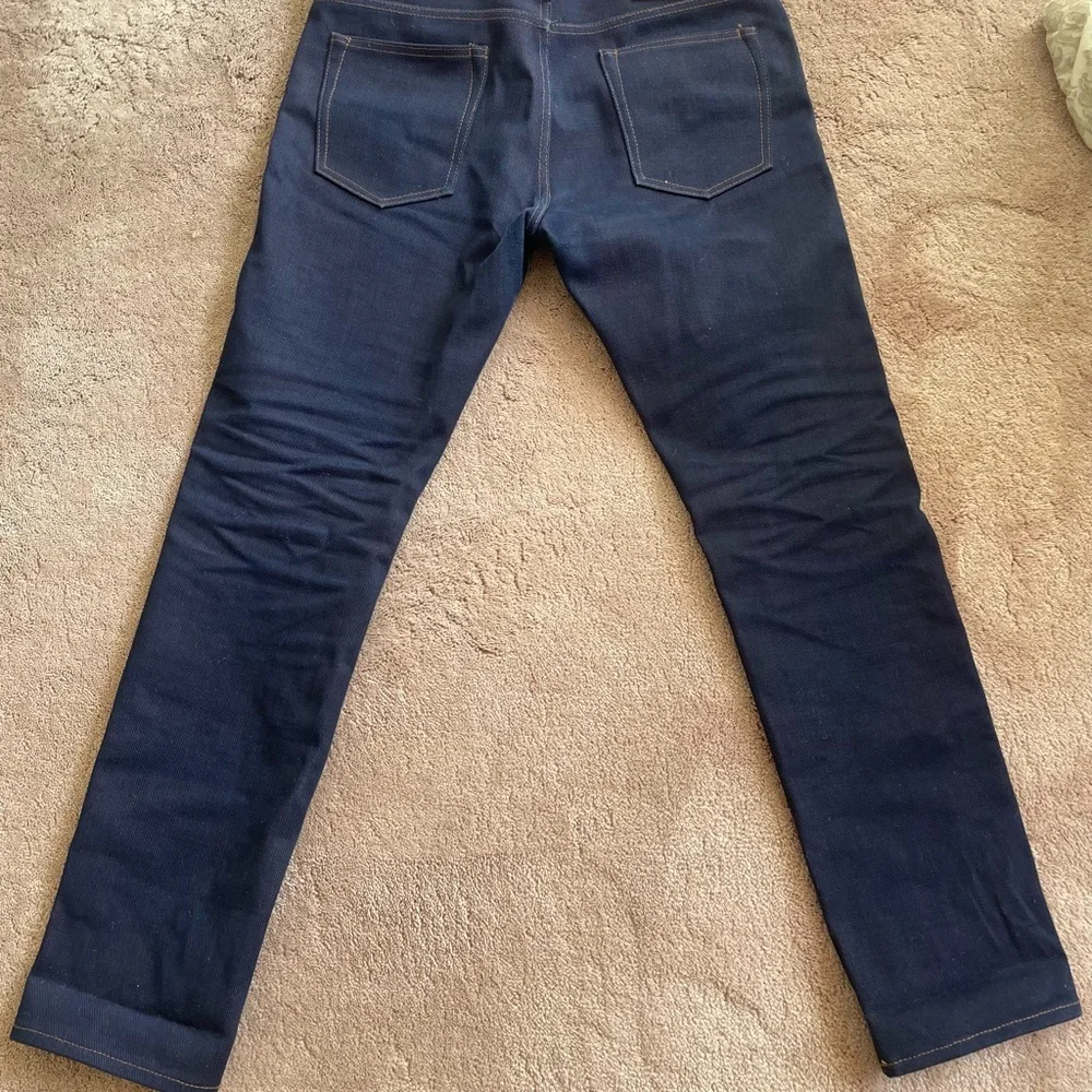 Unbranded UB291 Tapered selvedge denim Size 34 - Picture 5 of 13